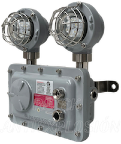 Luminaria LED de emergencia a prueba de explosión 1300 lúmenes, IP66, certificada para uso en zonas peligrosas 